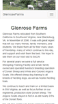 Mobile Screenshot of glenrosefarms.com